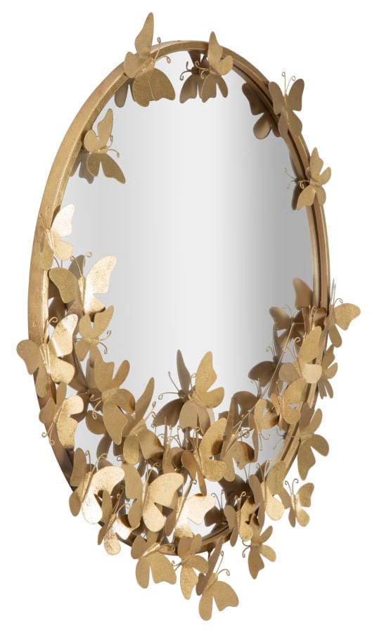 Mauro Ferretti MIRROR BUTTERFLY ROUND CM 74X4X75