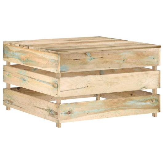 vidaXL Modulaire tuinbanken Tuintafel pallet geïmpregneerd grenenhout