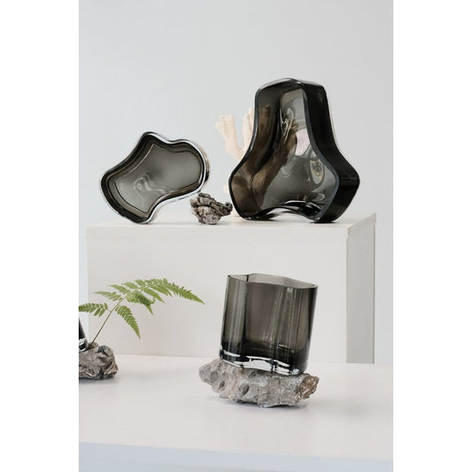 Element Accessories Nieuw modern design grote kom of bord, geïnspireerd op CORAL en Aalto, COR08GR