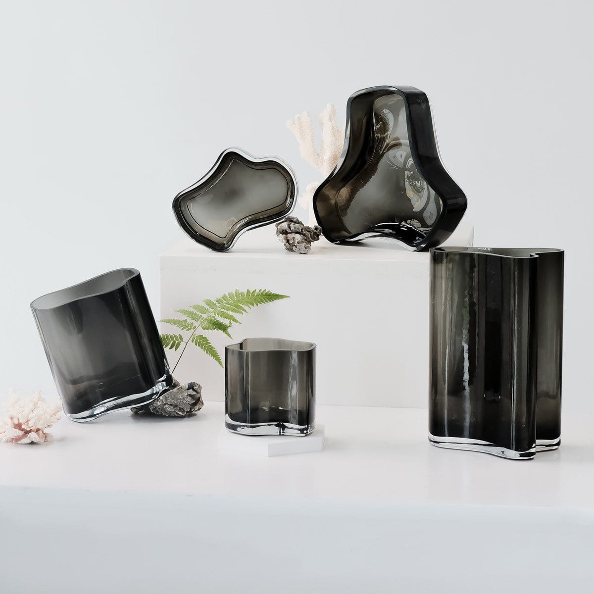 Element Accessories Nieuw modern design grote kom of bord, geïnspireerd op CORAL en Aalto, COR08GR