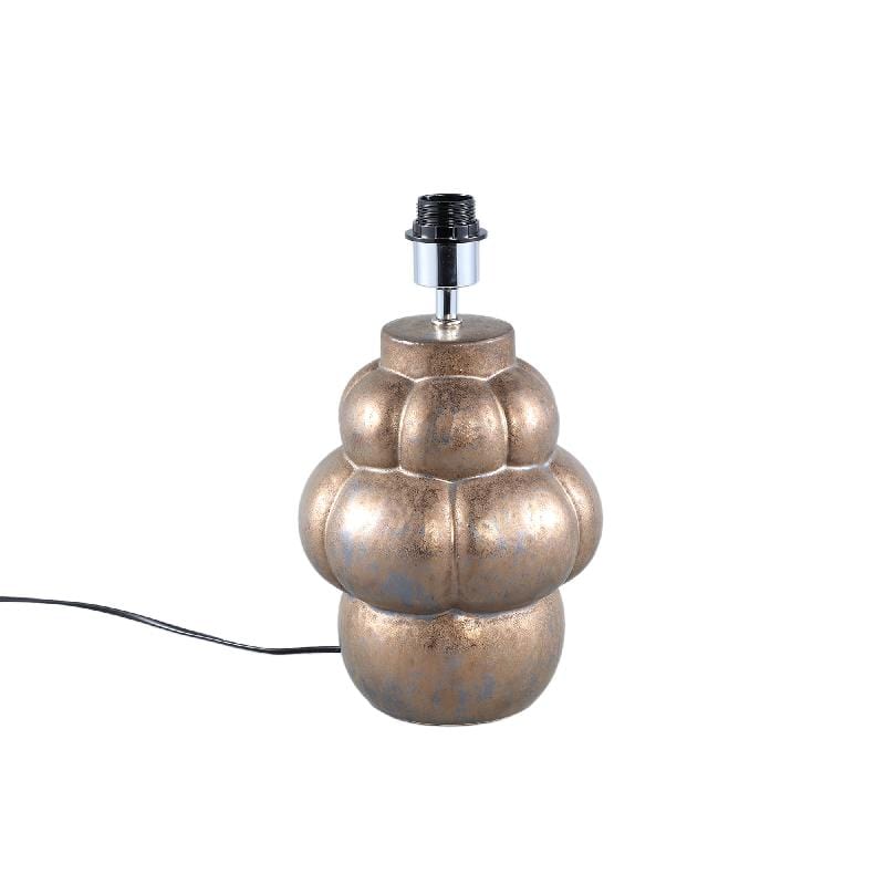 PTMD Nolay Bronze keramische lampvoet rond S