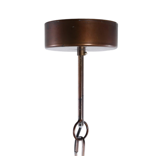 PTMD Norris Koperen metalen hanglamp lagen rond