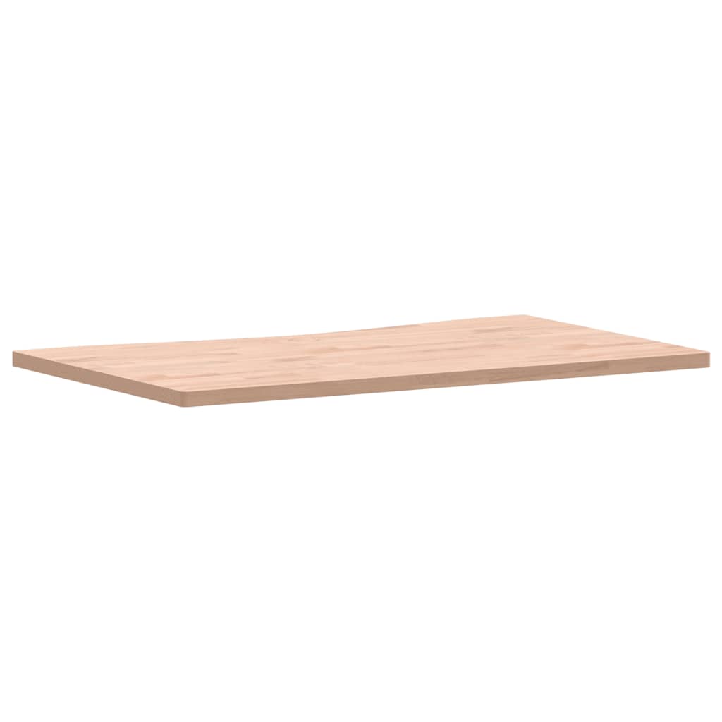 vidaXL Onderdelen en accessoires voor bureaus Bureaublad 100x(55-60)x2,5 cm massief beukenhout