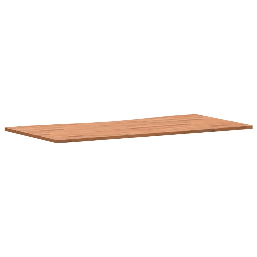 vidaXL Onderdelen en accessoires voor bureaus Bureaublad 110x(50-55)x1,5 cm massief beukenhout