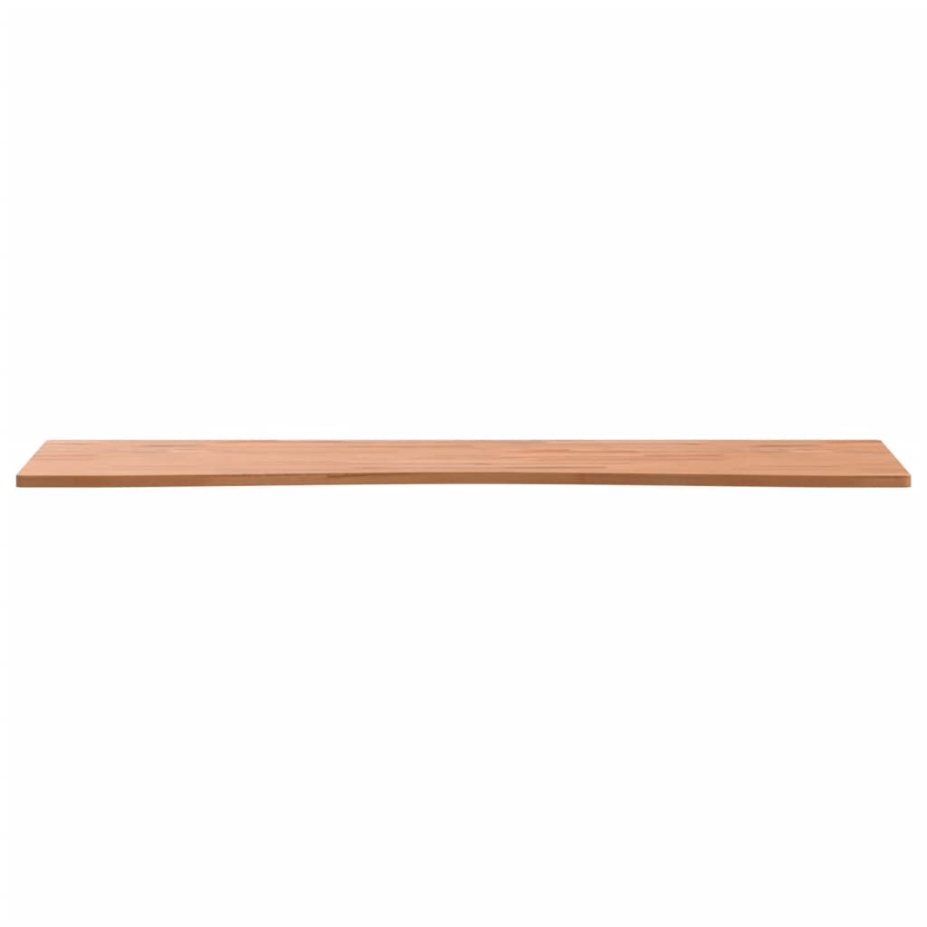 vidaXL Onderdelen en accessoires voor bureaus Bureaublad 110x(55-60)x1,5 cm massief beukenhout