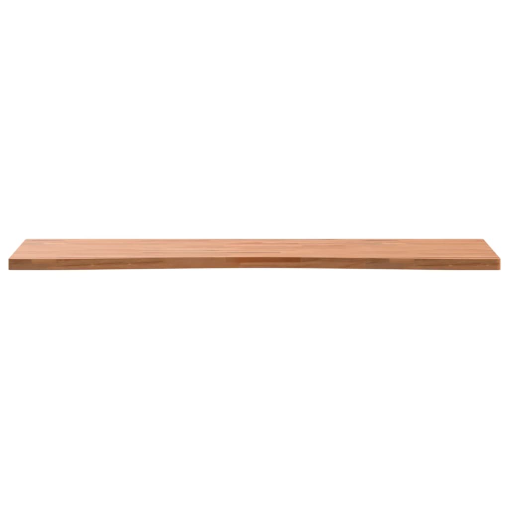 vidaXL Onderdelen en accessoires voor bureaus Bureaublad 110x(55-60)x2,5 cm massief beukenhout