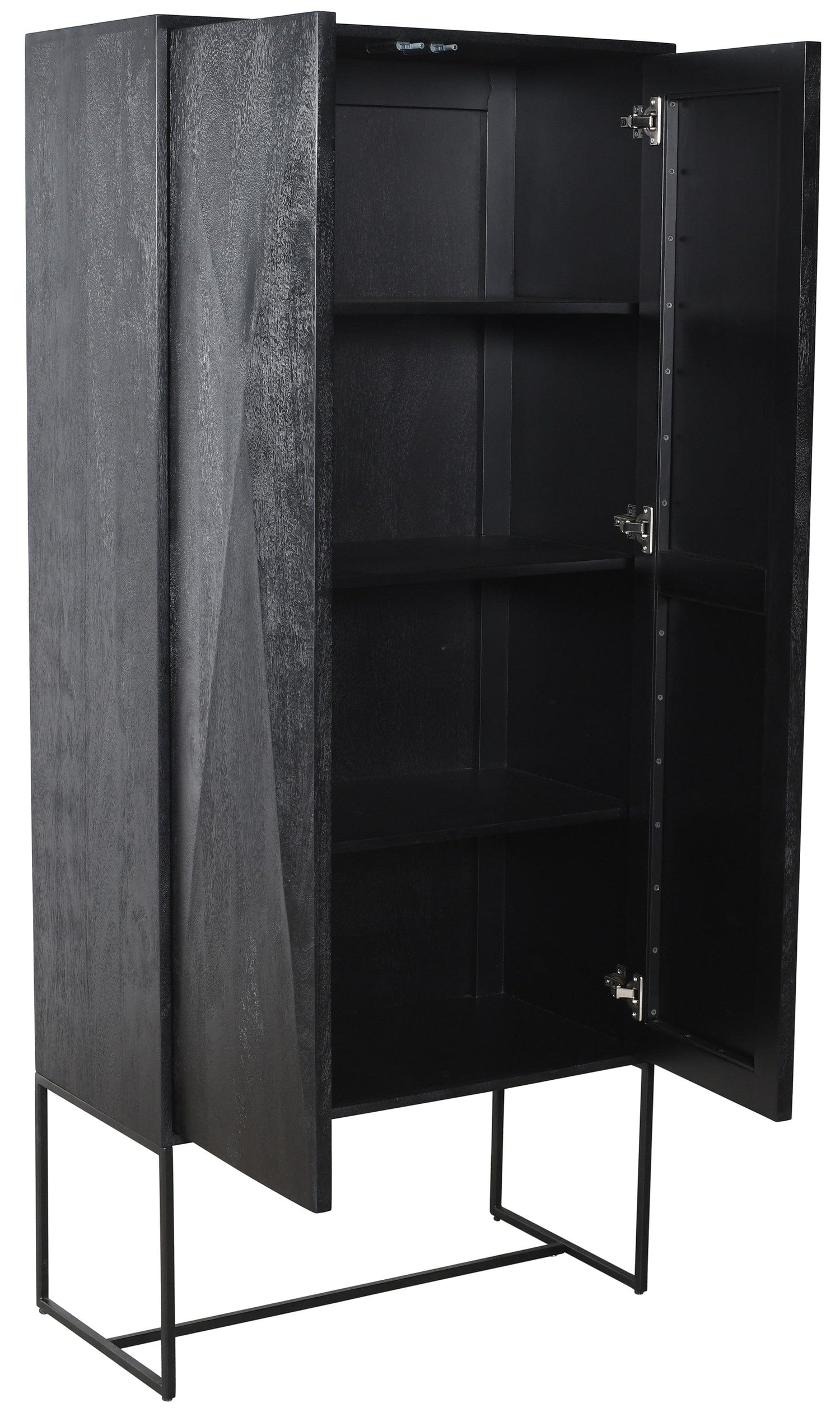 PTMD Onyx kast zwart 2 drs