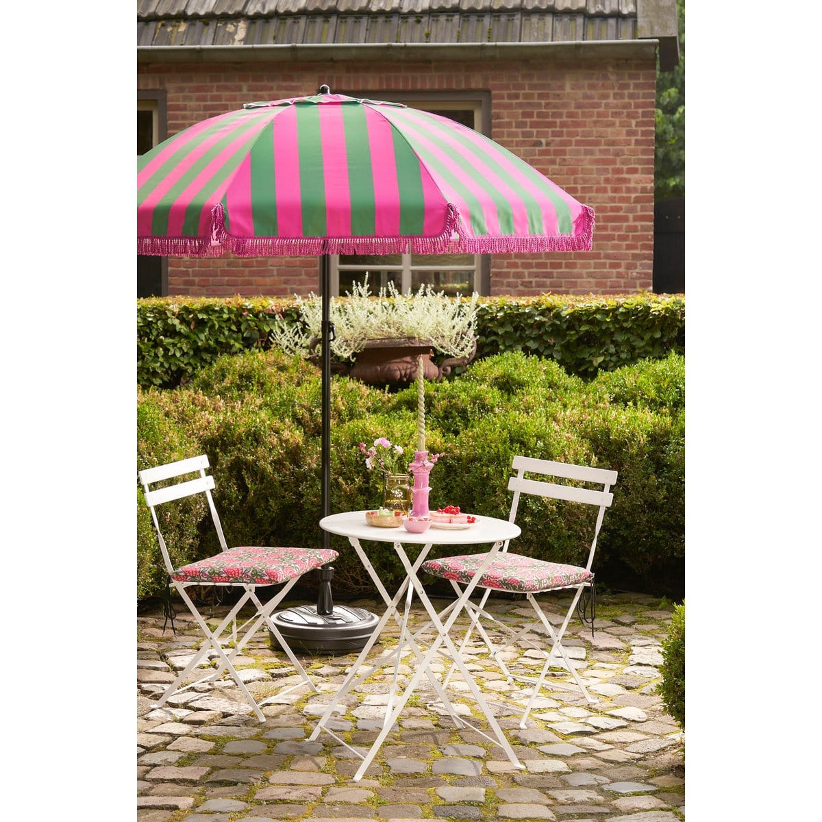 In The Mood Osborn Parasol - H238 x Ø220 cm - Groen