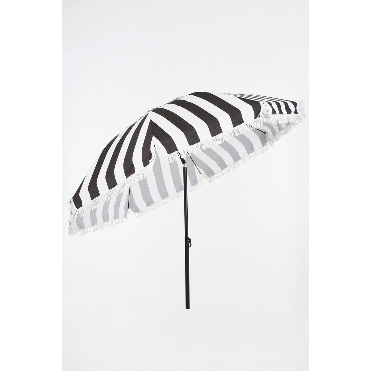 In The Mood Osborn Parasol - H238 x Ø220 cm - Zwart, Wit