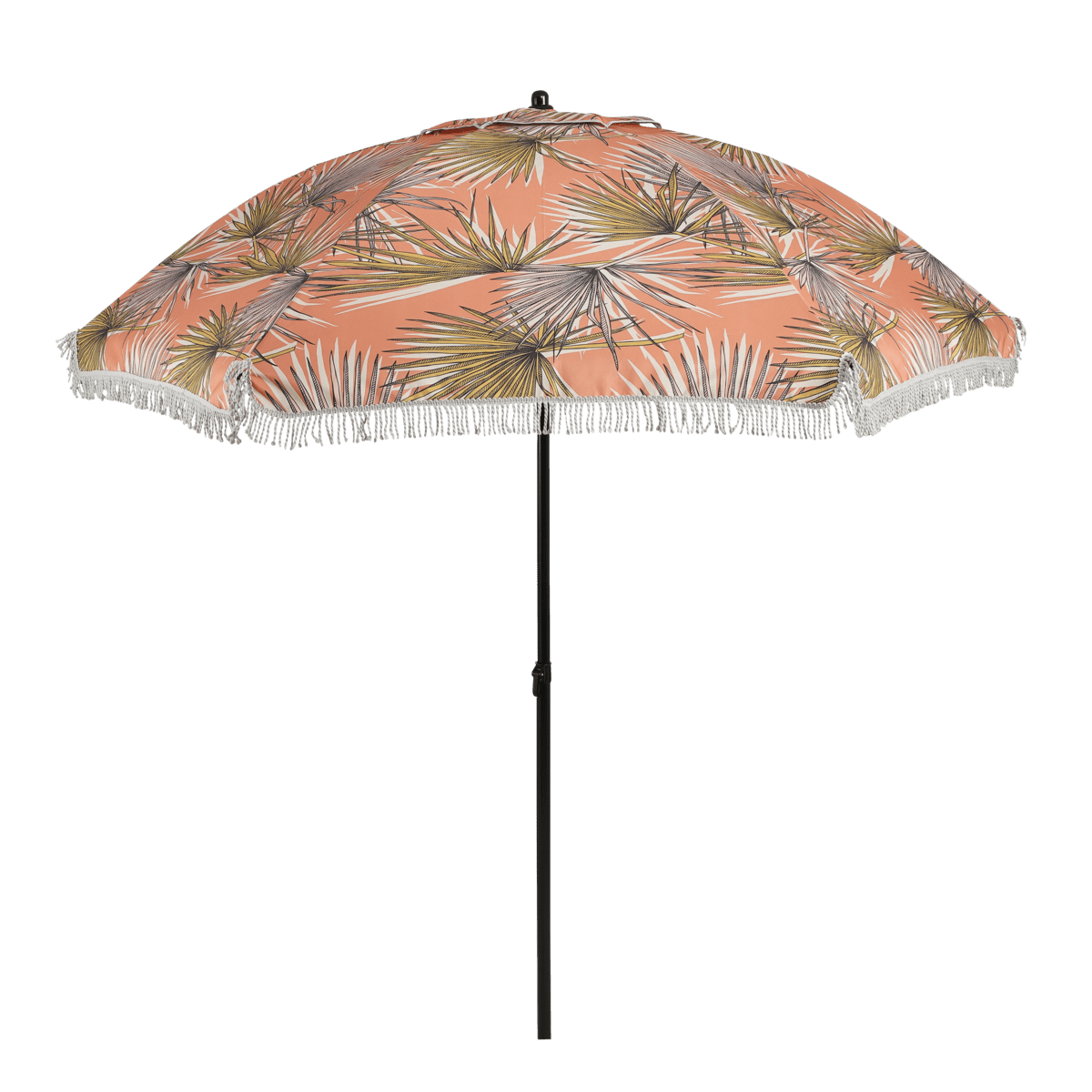 In The Mood Parasol Palm Bladeren - H238 x Ø220 cm - Oranje