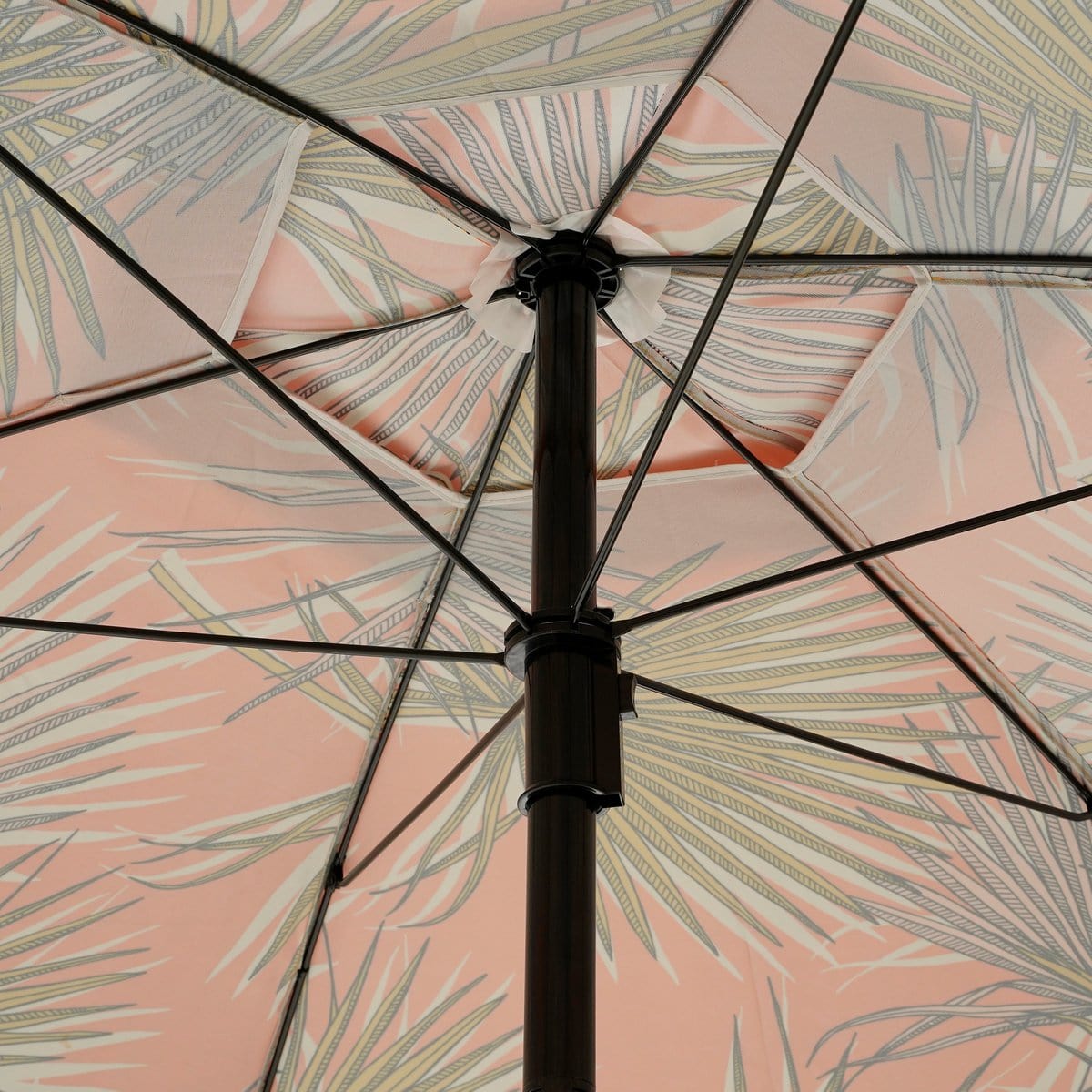 In The Mood Parasol Palm Bladeren - H238 x Ø220 cm - Oranje