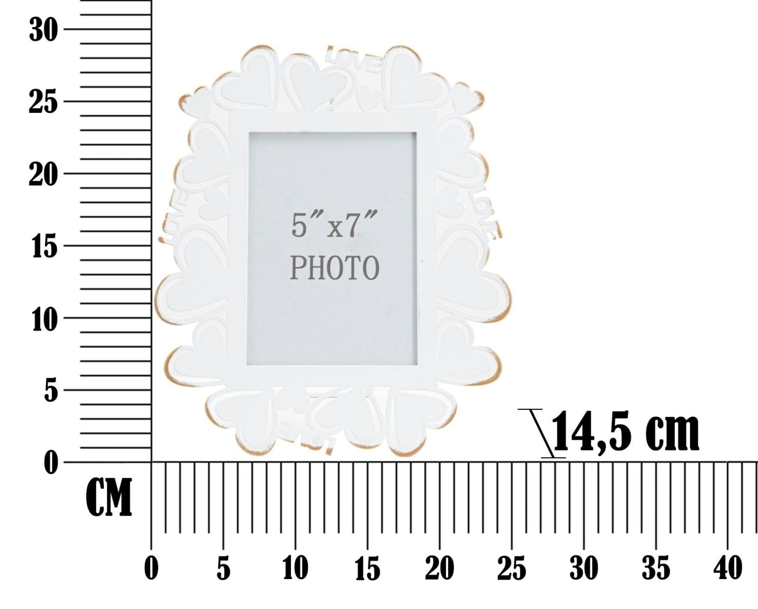 Mauro Ferretti PHOTOFRAME CM 25X14,5X27,7 MIN 2 (MISURA INTERNA CM 12,5X17,5)