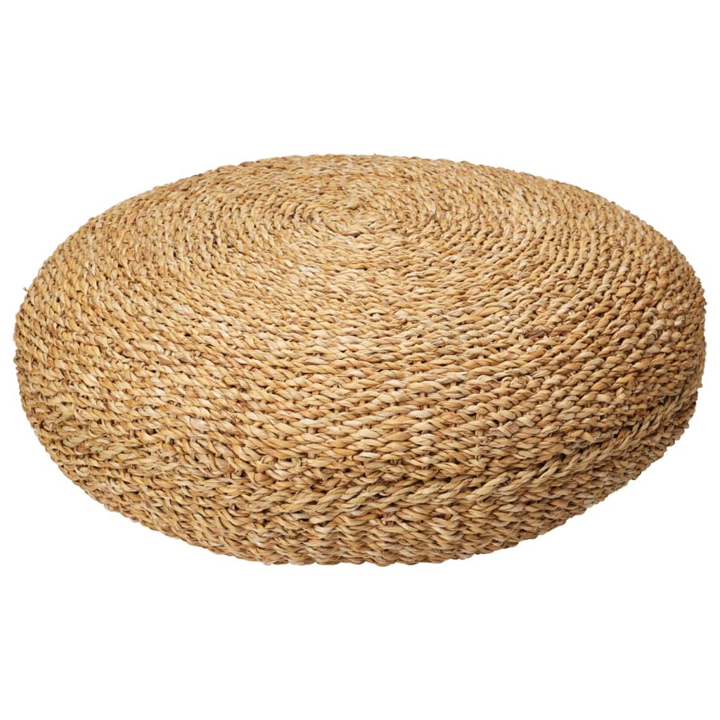 Home&Styling Poefs Home&Styling Poef rond Ø58x20 cm zeegras naturel