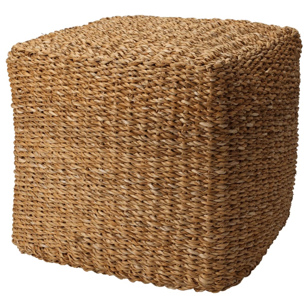 Home&Styling Poefs Home&Styling Poef vierkant naturel 40x40x38 cm zeegras