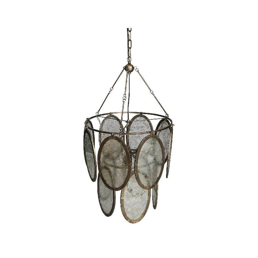 PTMD PTMD Dairen Goud hanglamp cirkels rond