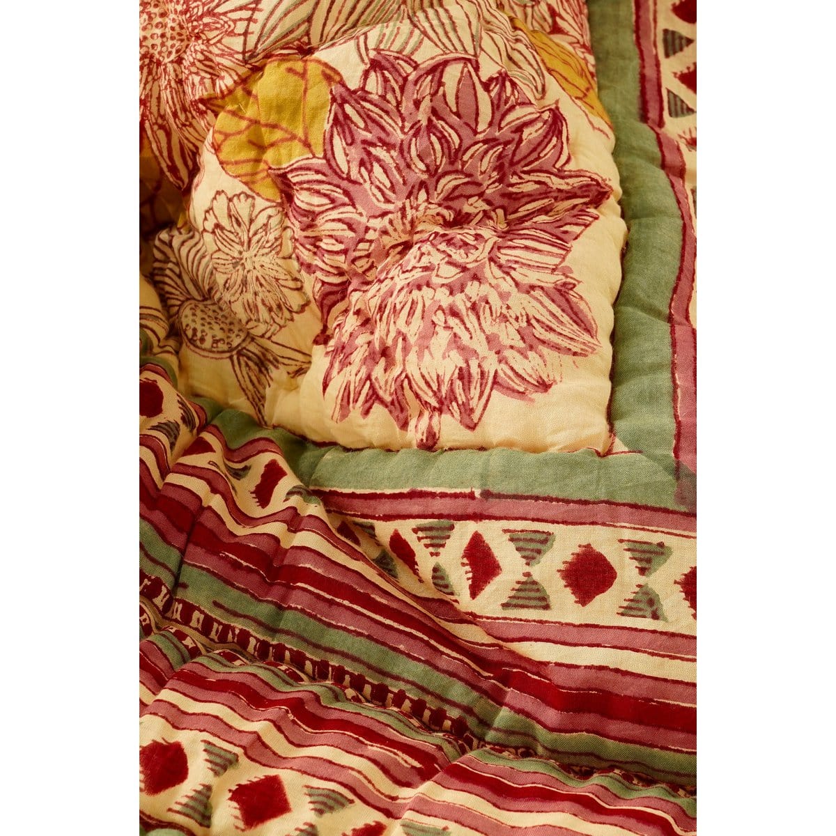 In The Mood Quilt Deken - L180 x B130 cm - Katoen - Rood