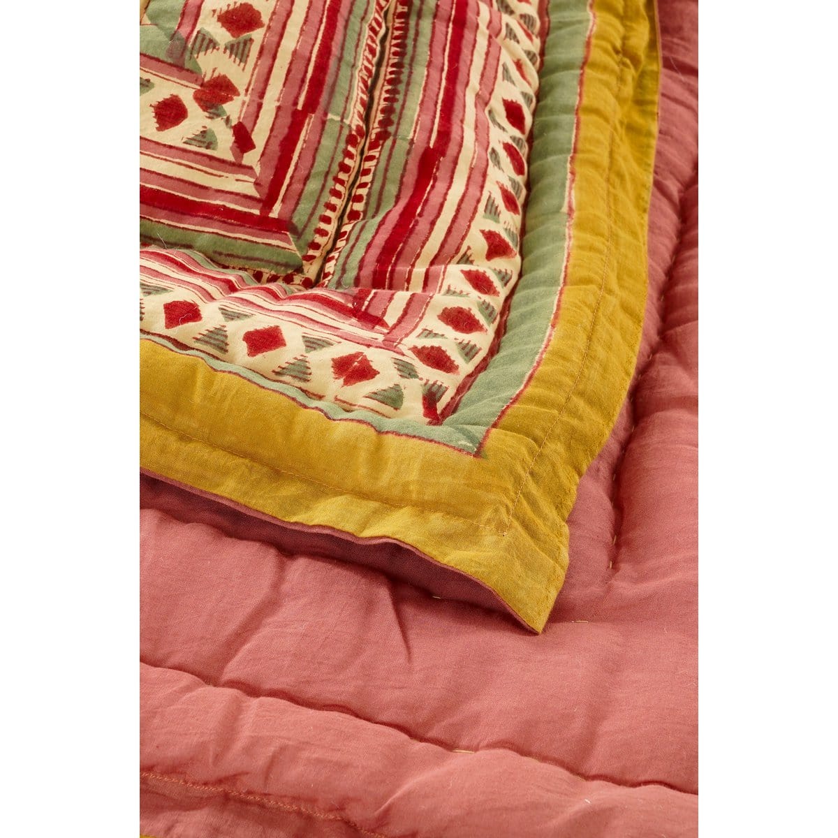 In The Mood Quilt Deken - L180 x B130 cm - Katoen - Rood