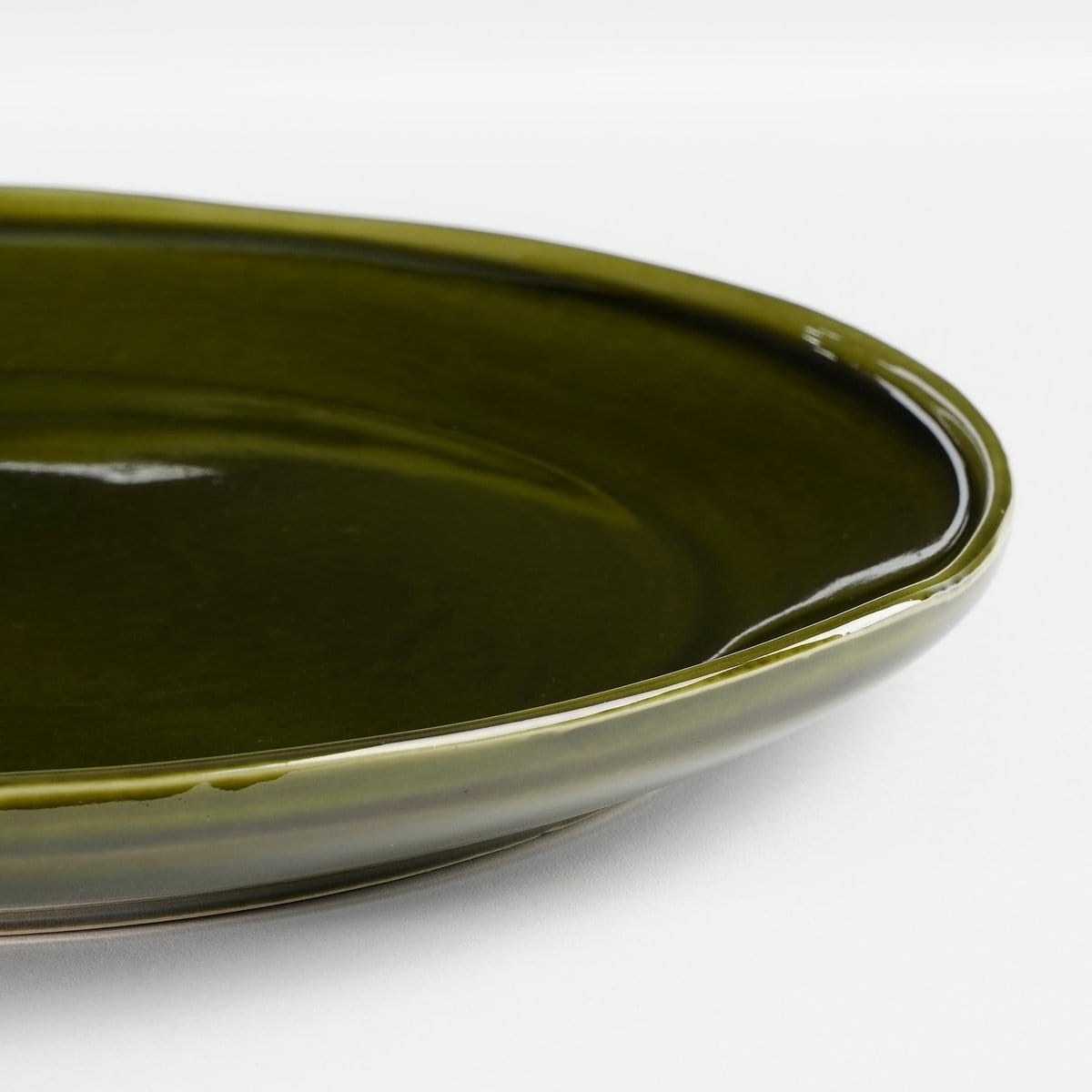 Mica Decorations Rhea Dinerbord - Ø27,5 cm - Keramiek - Groen