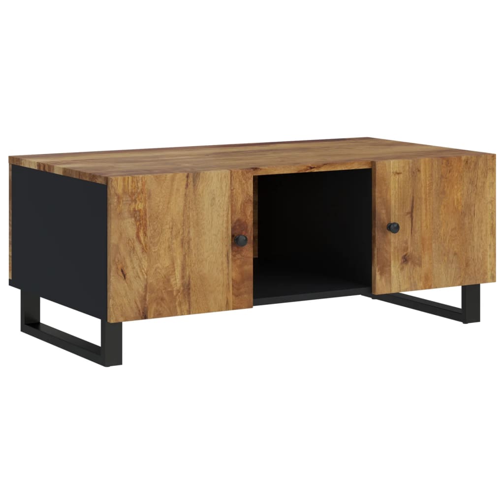 vidaXL Salontafels Salontafel 100x54x40 cm massief mangohout en bewerkt hout