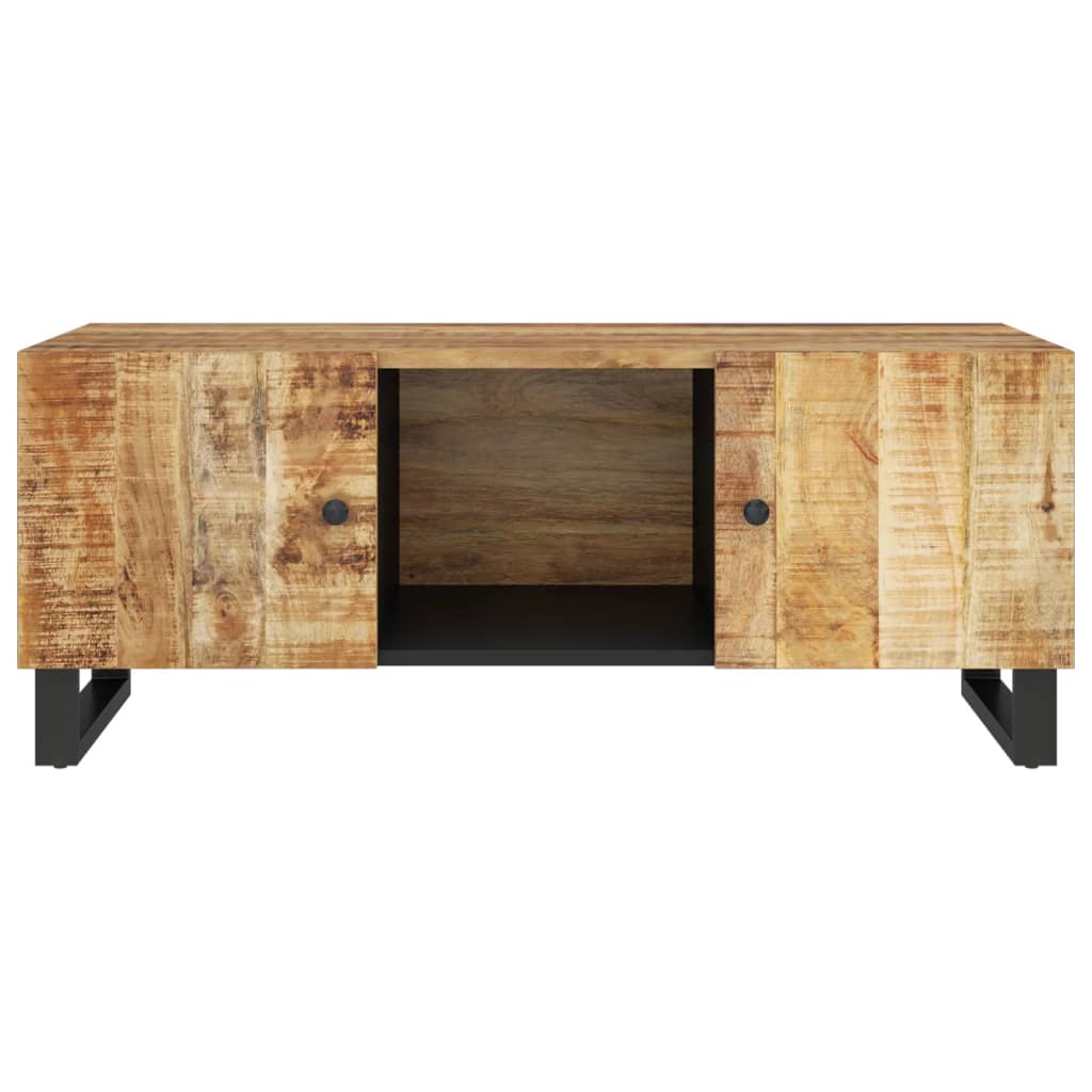 vidaXL Salontafels Salontafel 100x54x40 cm massief mangohout en bewerkt hout