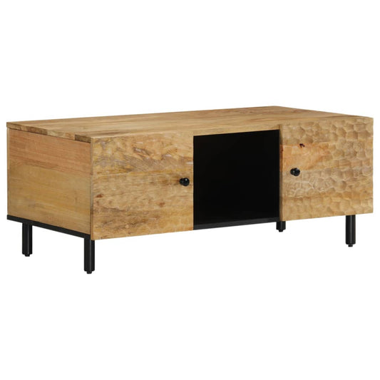 vidaXL Salontafels Salontafel 100x54x40 cm massief mangohout