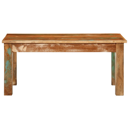 vidaXL Salontafels Salontafel 100x55x45 cm massief gerecycled hout