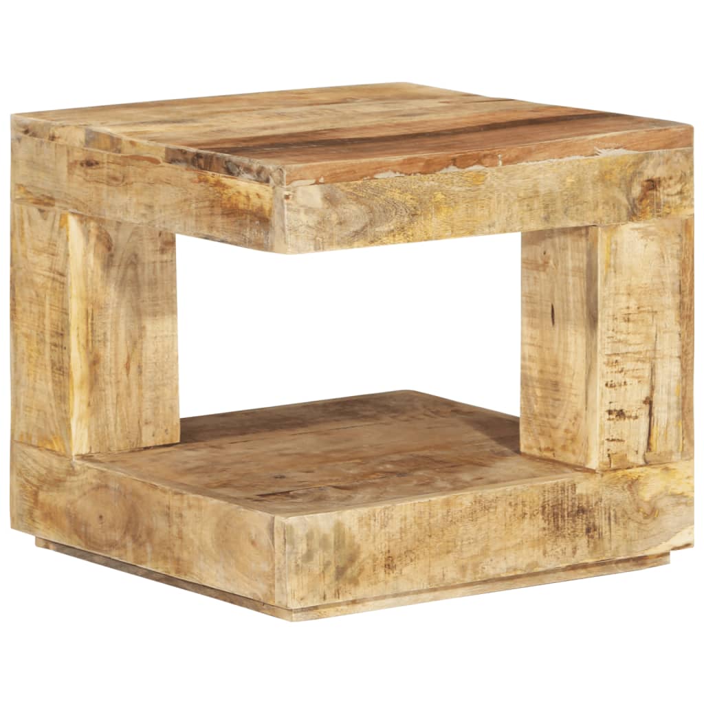 vidaXL Salontafels Salontafel 45x45x40 cm massief mangohout