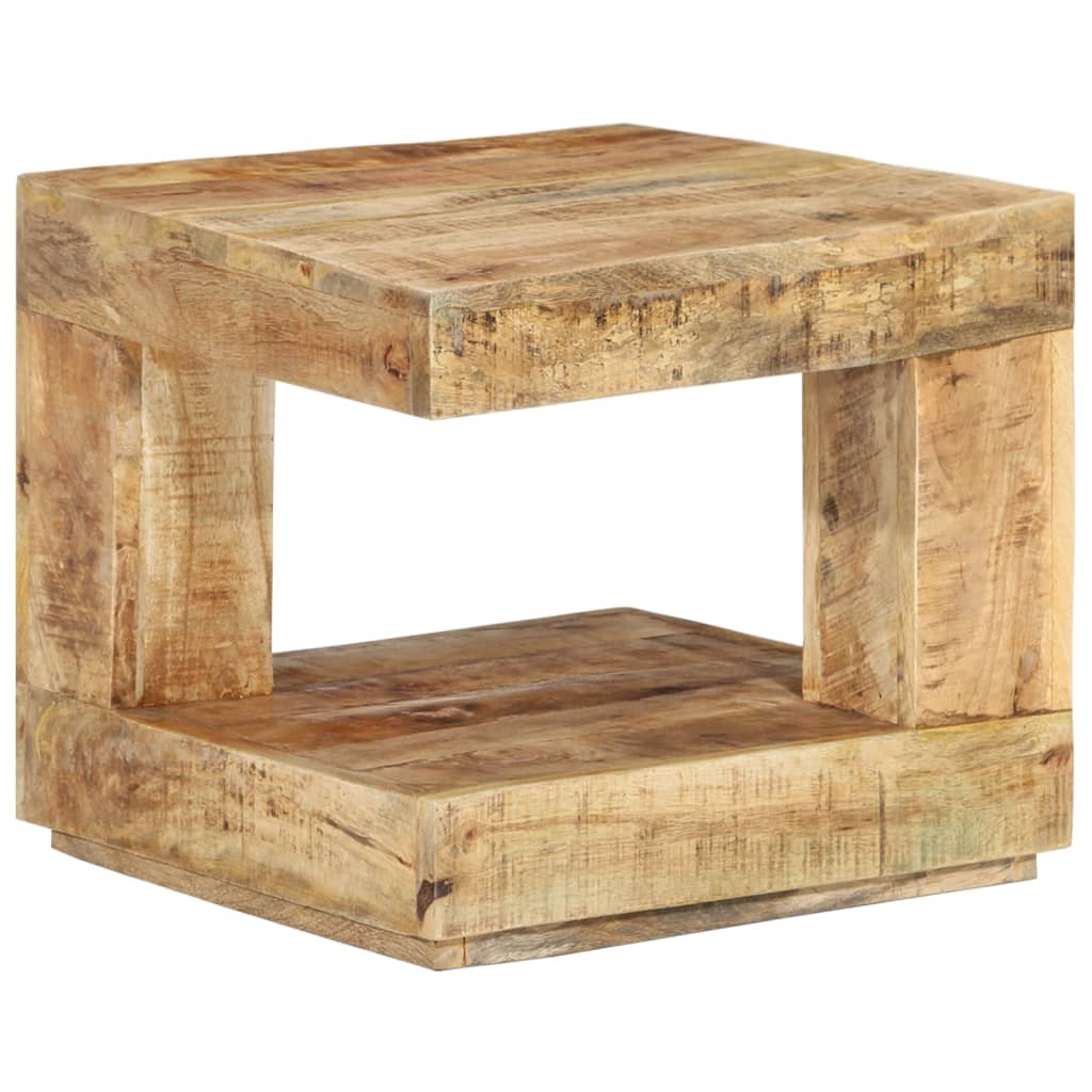 vidaXL Salontafels Salontafel 45x45x40 cm massief mangohout