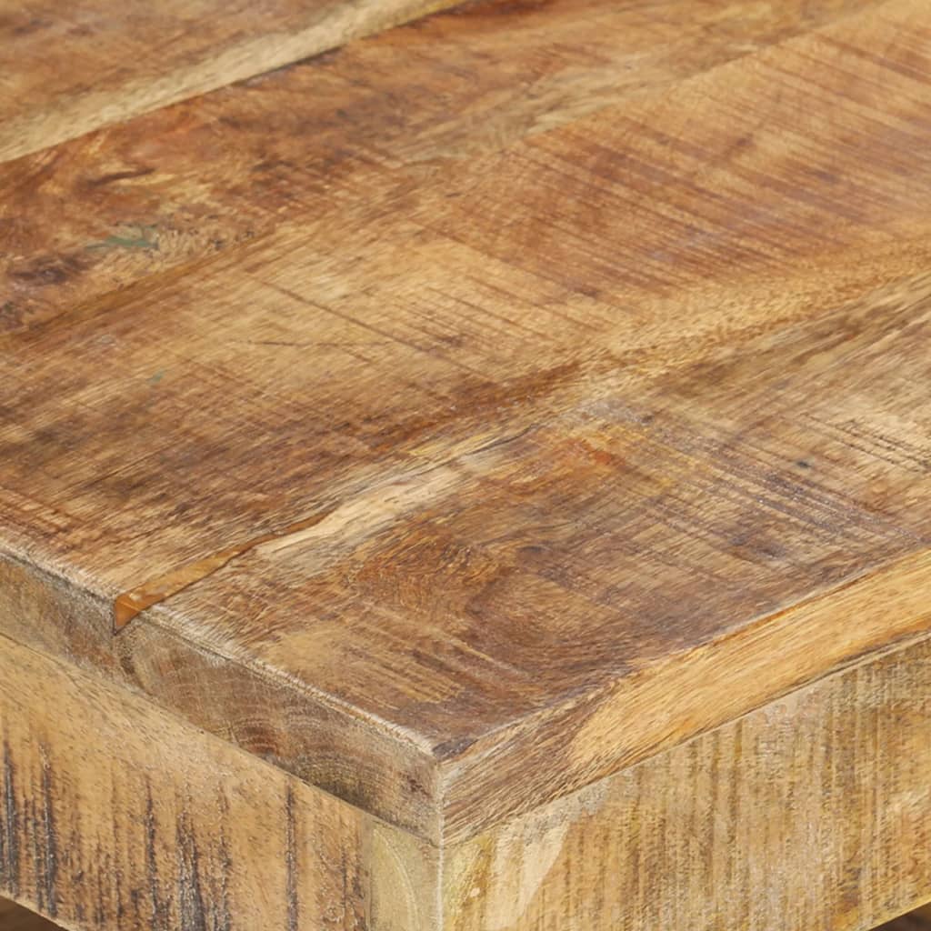 vidaXL Salontafels Salontafel 45x45x40 cm massief mangohout