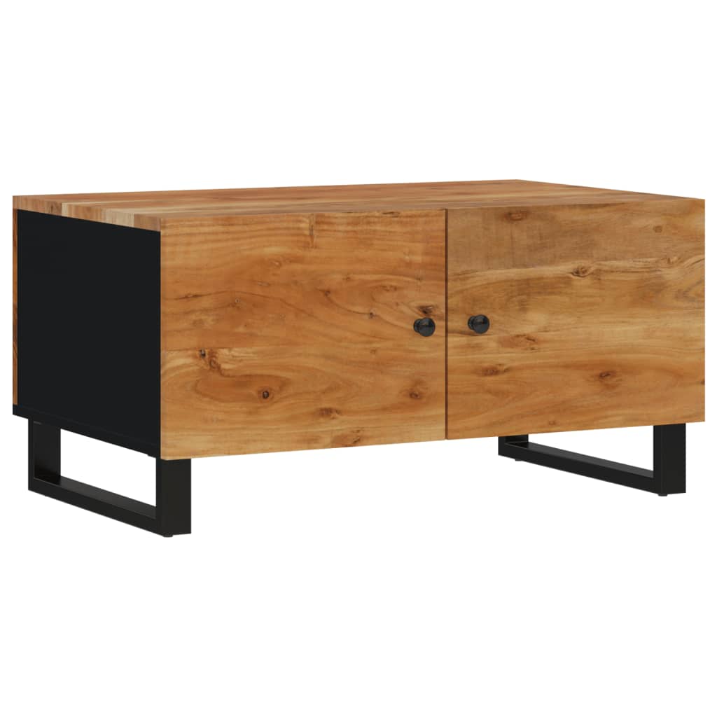 vidaXL Salontafels Salontafel 80x50x40 cm massief acaciahout en bewerkt hout