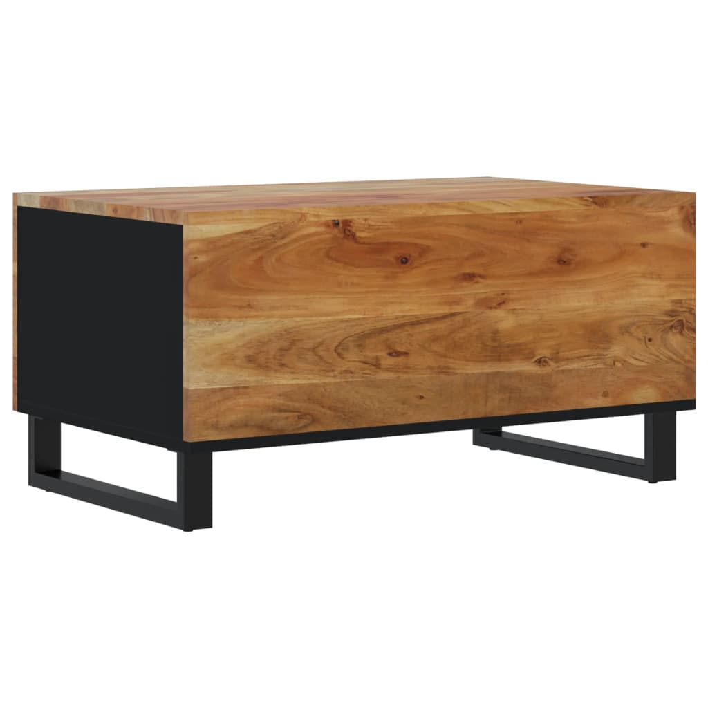 vidaXL Salontafels Salontafel 80x50x40 cm massief acaciahout en bewerkt hout