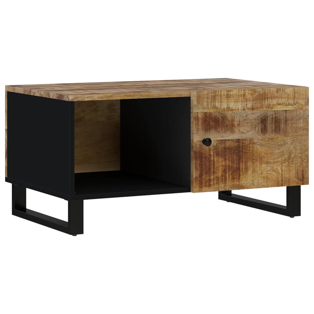 vidaXL Salontafels Salontafel 80x50x40 cm massief mangohout en bewerkt hout