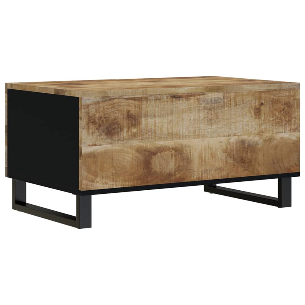 vidaXL Salontafels Salontafel 80x50x40 cm massief mangohout en bewerkt hout