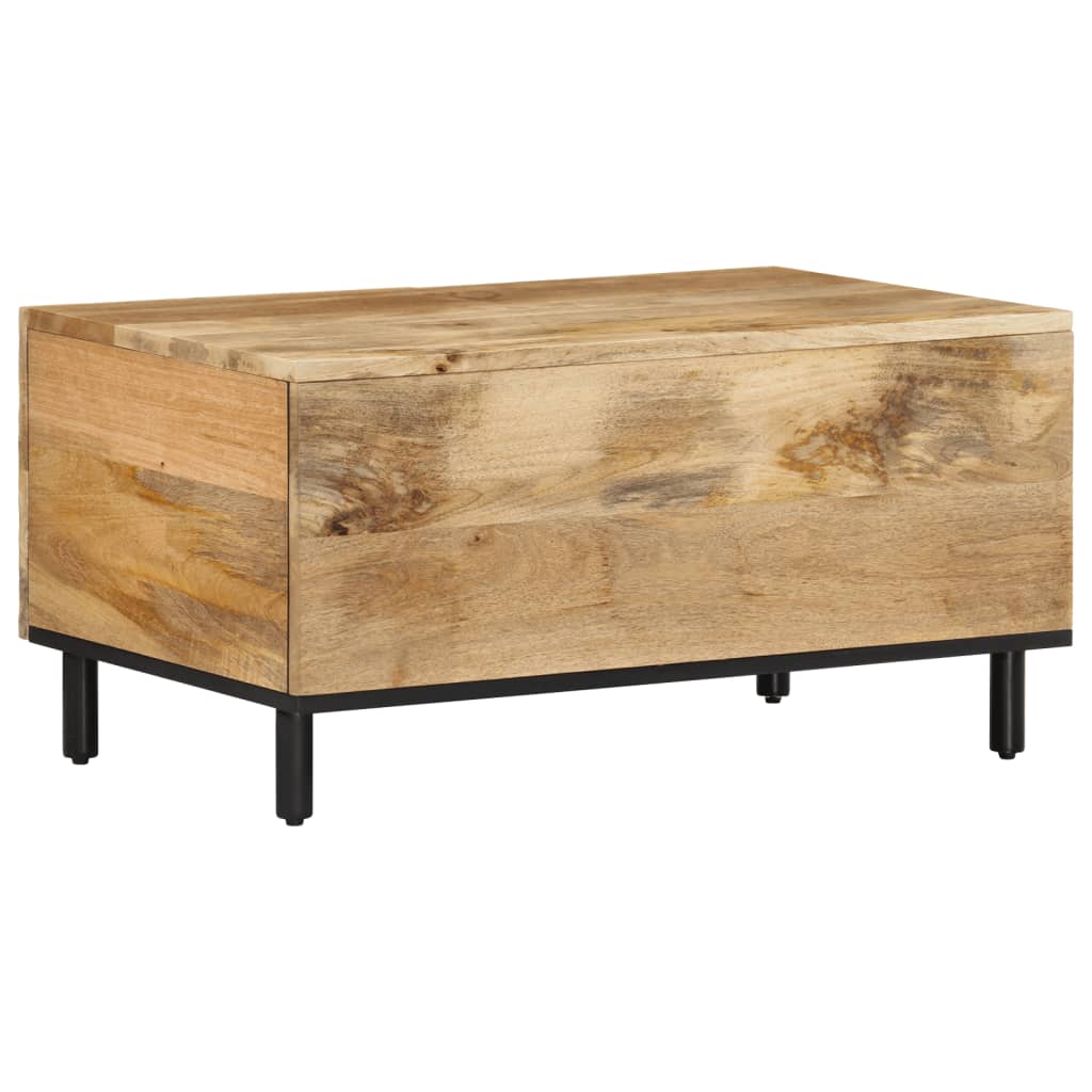 vidaXL Salontafels Salontafel 80x50x40 cm massief mangohout