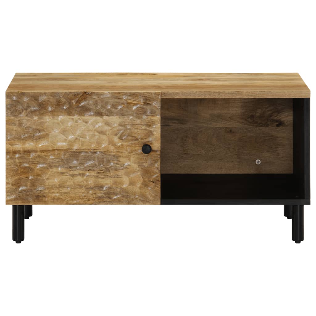 vidaXL Salontafels Salontafel 80x50x40 cm massief mangohout