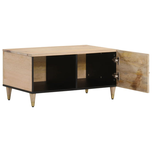 vidaXL Salontafels Salontafel 80x50x40 cm massief mangohout