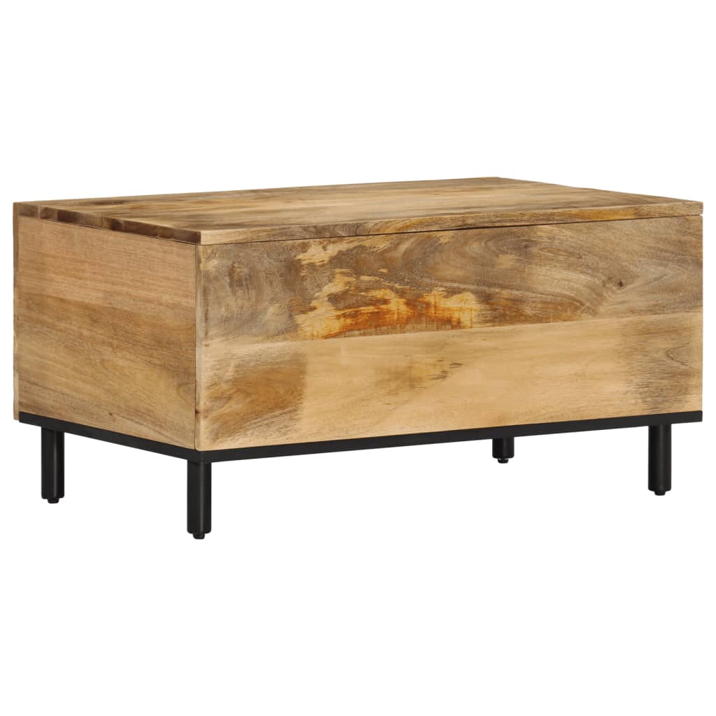 vidaXL Salontafels Salontafel 80x50x40 cm massief mangohout