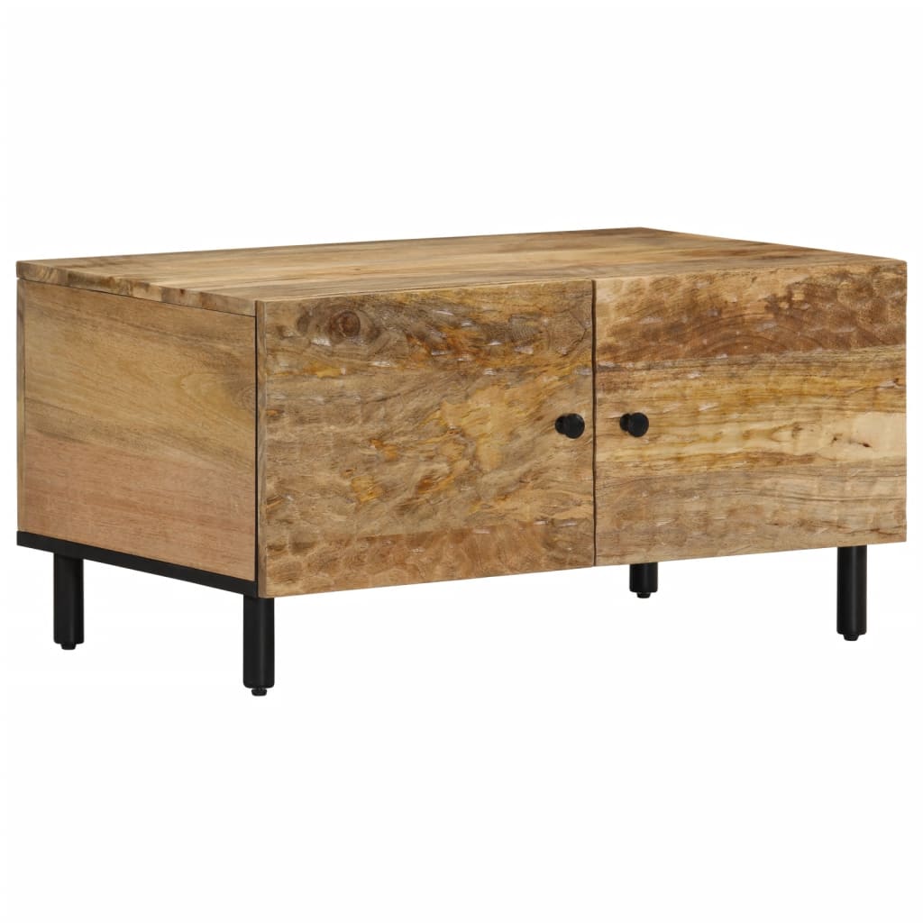 vidaXL Salontafels Salontafel 80x50x40 cm massief mangohout