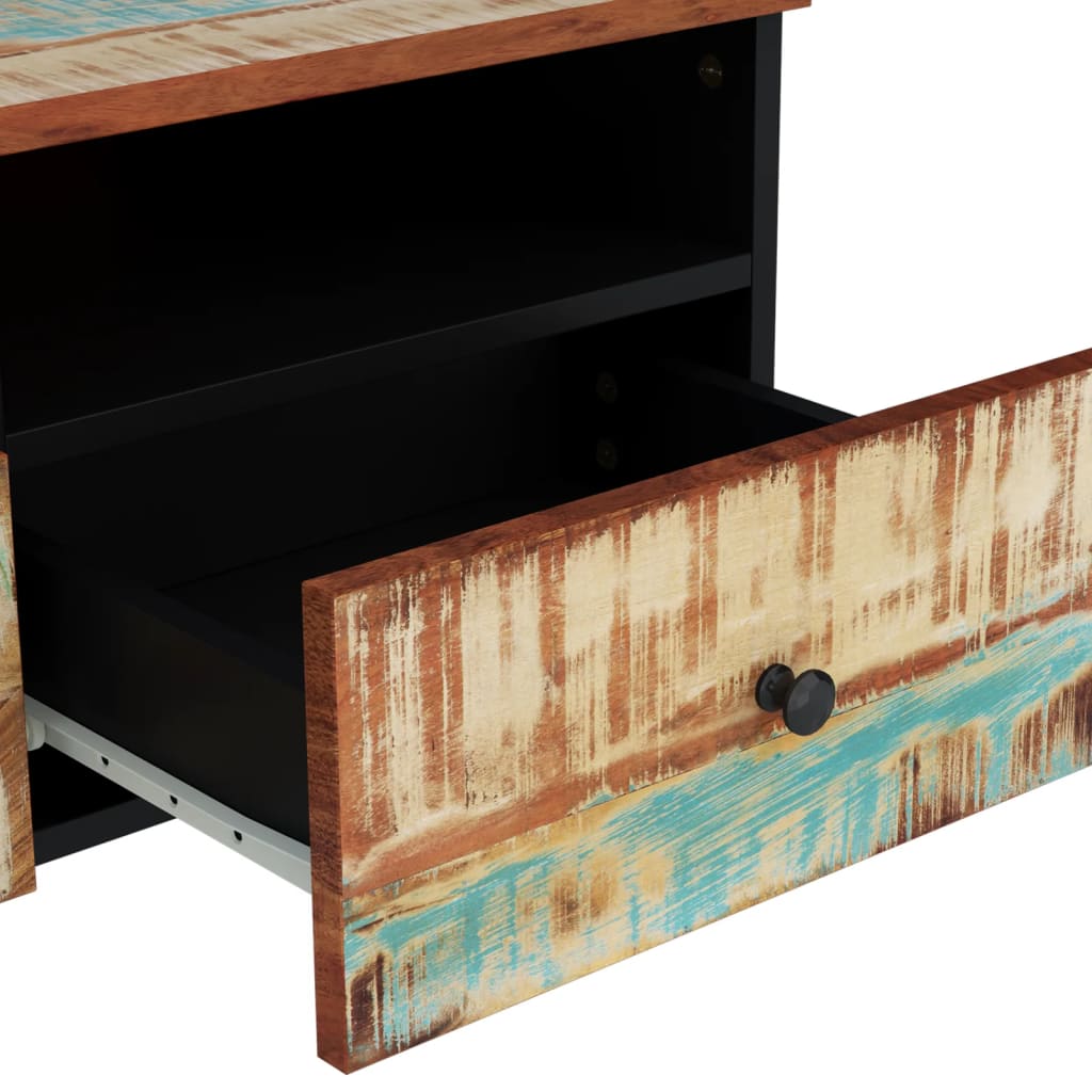 vidaXL Salontafels Salontafel 80x54x40 cm massief gerecycled hout en bewerkt hout