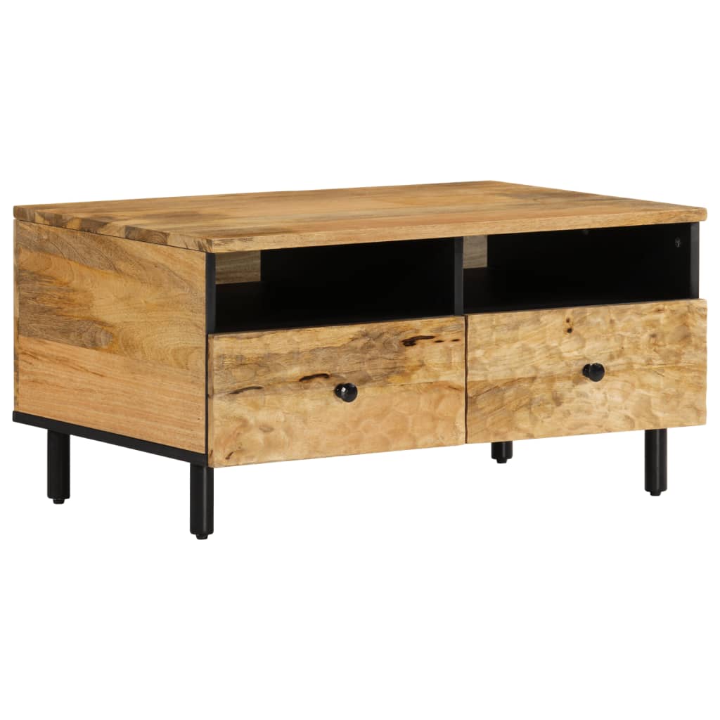 vidaXL Salontafels Salontafel 80x54x40 cm massief mangohout