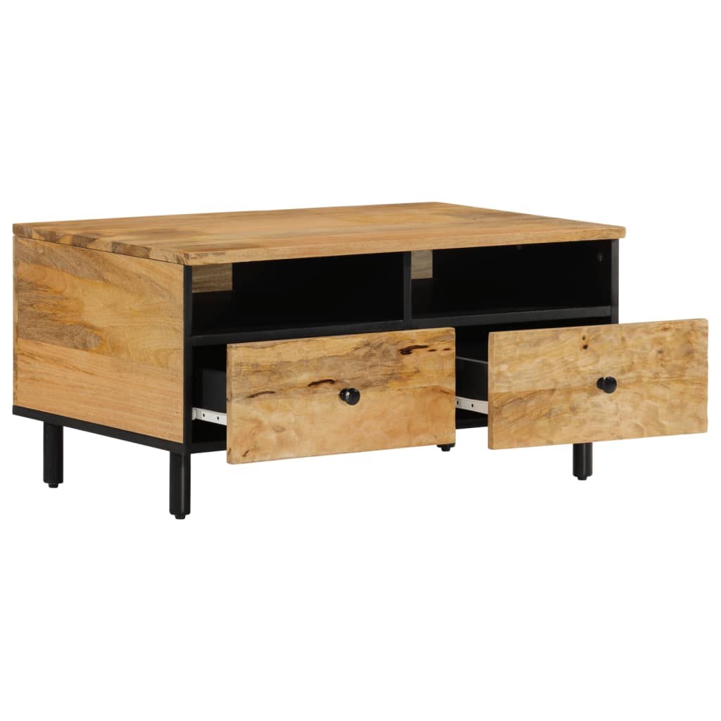 vidaXL Salontafels Salontafel 80x54x40 cm massief mangohout