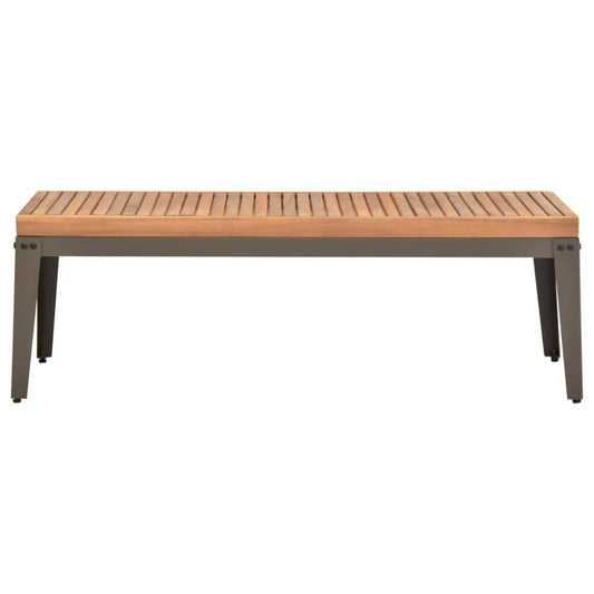 vidaXL Salontafels Tuintafel 110x55x36 cm massief acaciahout