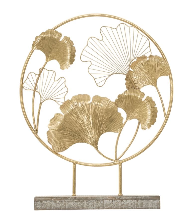 Mauro Ferretti SCULPTURE LITTLE LEAF CM 50X12,5X64