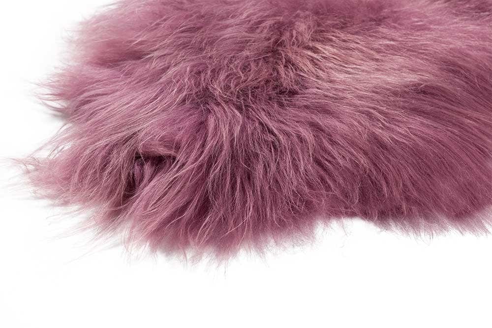 Dyreskinn® SHEEPSKIN ICELANDIC DARK PINK 90-110cm