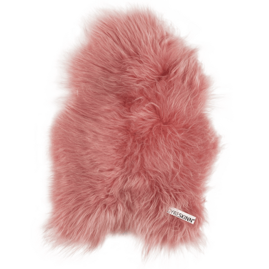 Dyreskinn® SHEEPSKIN ICELANDIC PINK-ORANGE 90-110cm