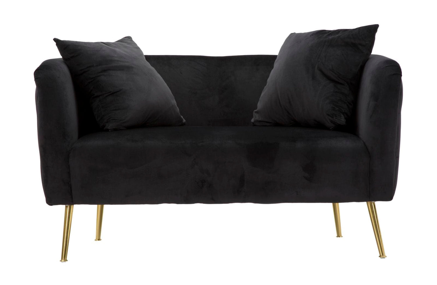 Mauro Ferretti SOFA BUCAREST BLACK CM 127X74X71