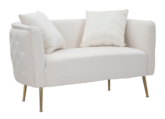 Mauro Ferretti SOFA' BUCAREST CREMA CM 127X74X73