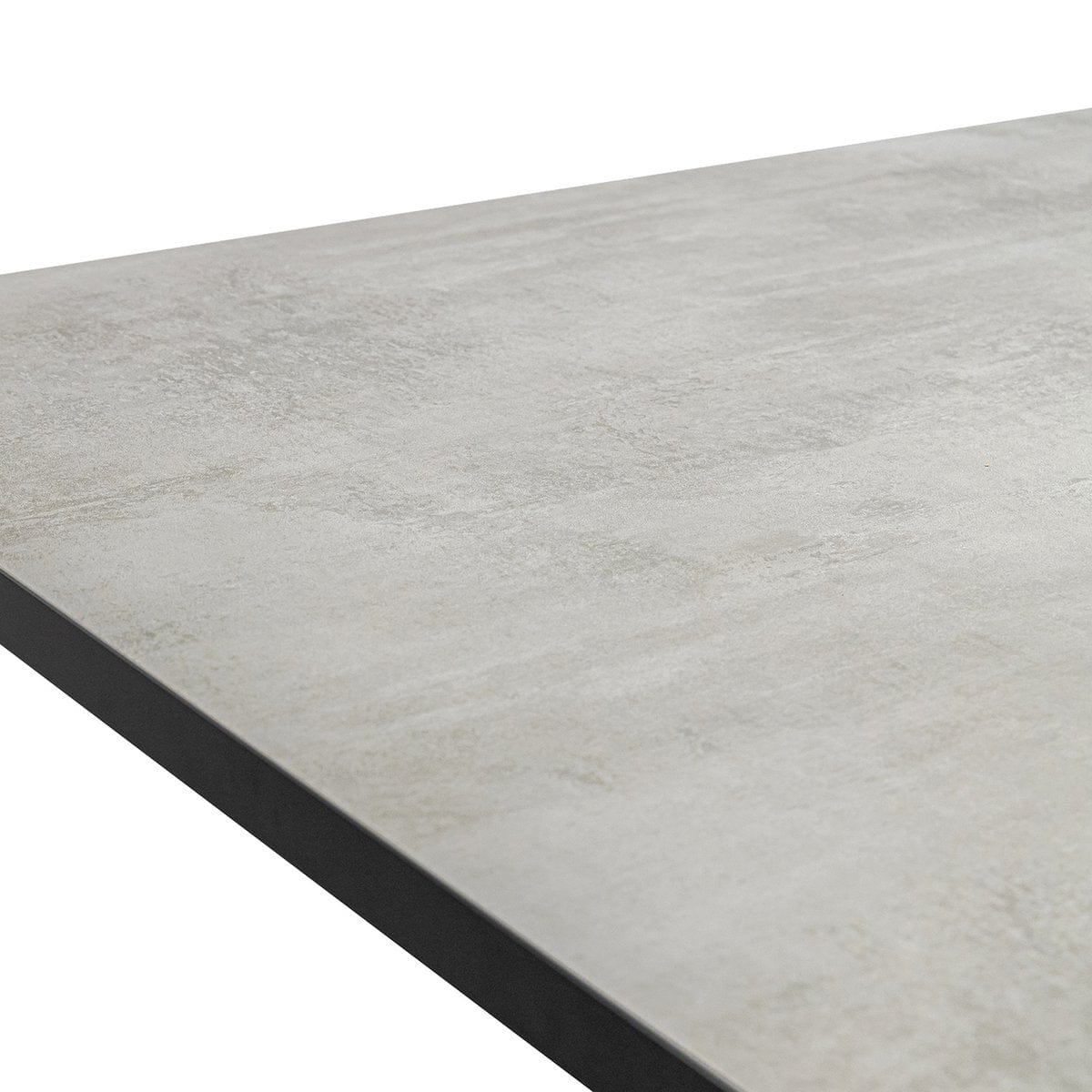 Stalux Stalux Eettafel 'Gijs' 180 x 100cm, kleur zwart / beton