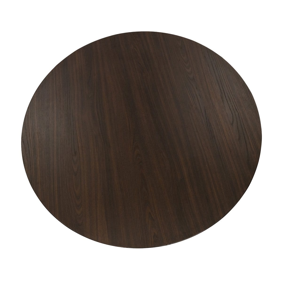 Stalux Stalux Ronde eettafel 'Daan' 120cm, kleur zwart / bruin hout