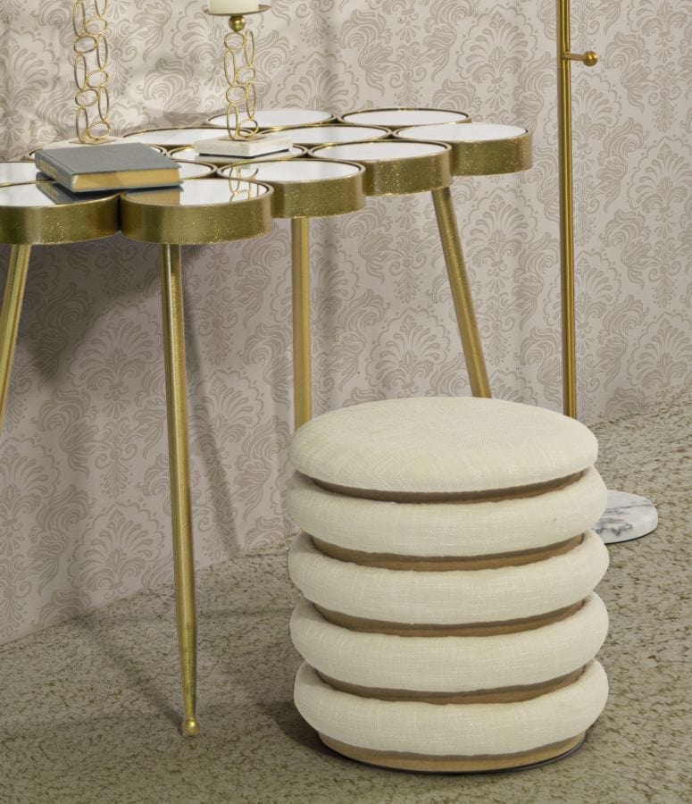 Mauro Ferretti STOOL DAMASCO LINE CM Ø 40X42